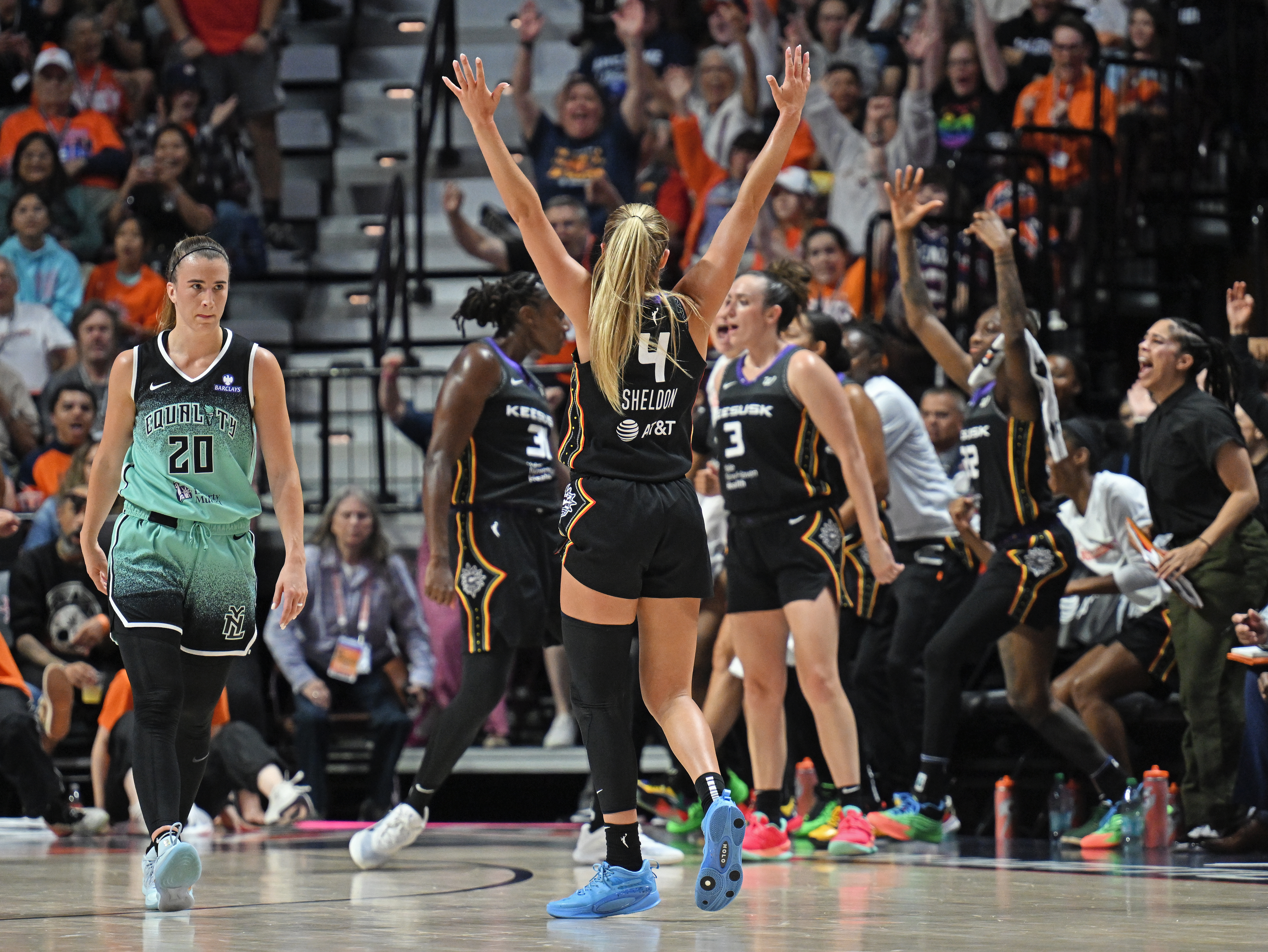Sun Host Liberty in Rematch on Sunday